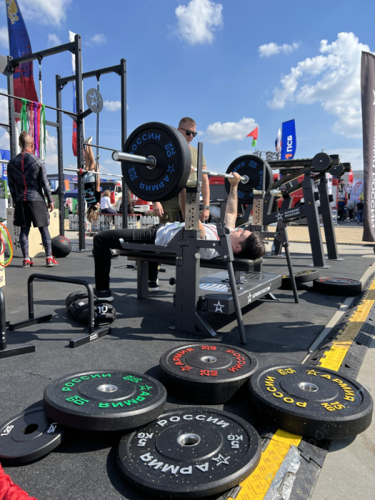 Диск бамперный Армия России AR-BMPPL-25 25 кг