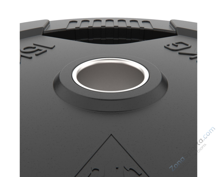 Диск обрезиненный с хватом 15 кг / диаметр 51 мм DFC Диск обрезиненный с хватом 15 кг / диаметр 51 мм DFC