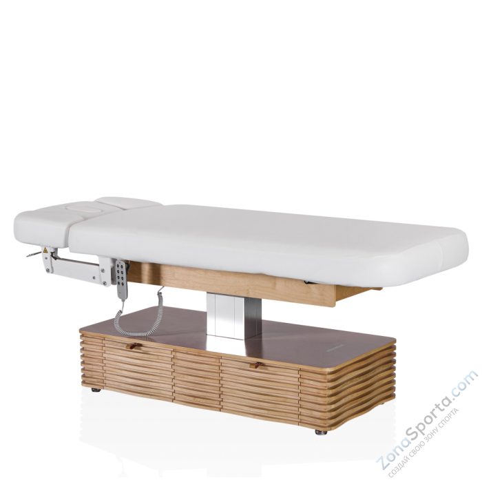 Электрический стационарный массажный стол Mizomed NESS-C Salon-Oak c электроприводом