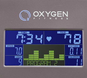 Эллиптический эргометр Oxygen EX-55FD HRC+