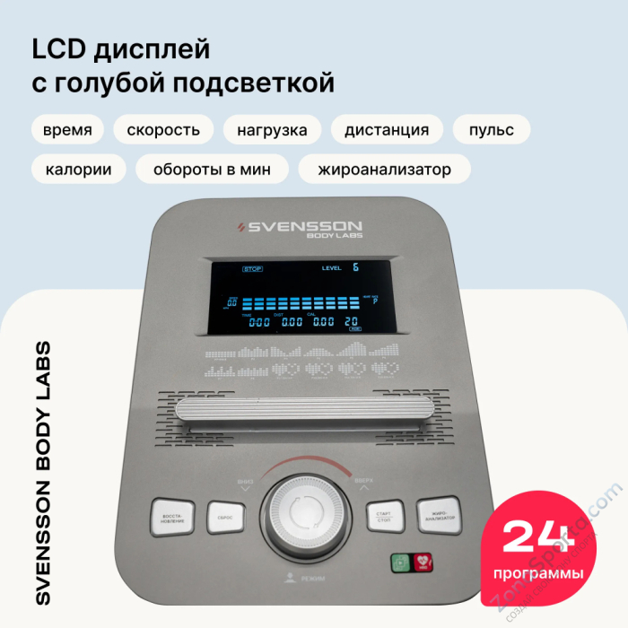 Эллиптический тренажер домашний Svensson Body Labs Titan FLD