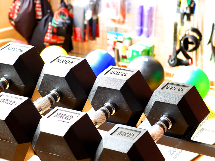 Гантель 15 кг гексагональная Original FitTools FT-HEX-15