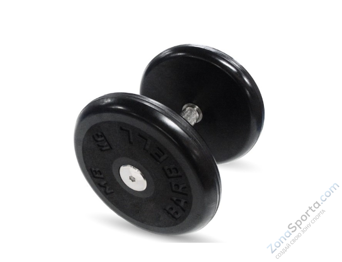 Гантель MB Barbell MB KL-15 неразборная (классик)