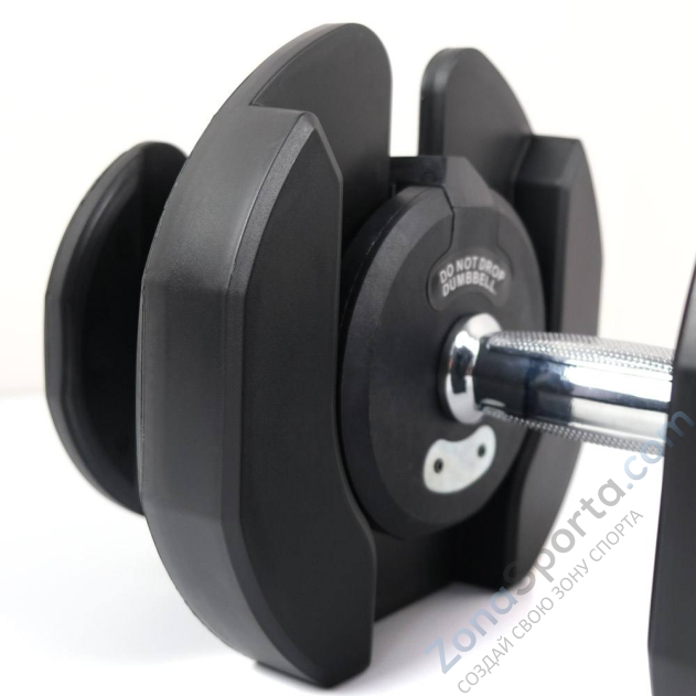 Гантель с регулировкой веса Liveup LS2315 (2.5-24 кг)