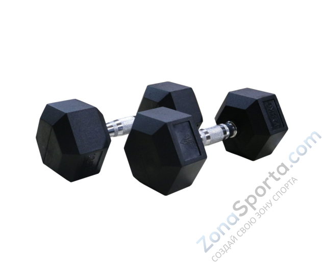 Гантели гексагональные 2 шт. по 32.5 кг DFC DB001-32.5 Гантели гексагональные 2 шт. по 32.5 кг DFC DB001-32.5