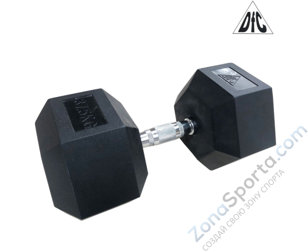 Гантели гексагональные 2 шт. по 37.5 кг DFC DB001-37.5 Гантели гексагональные 2 шт. по 37.5 кг DFC DB001-37.5