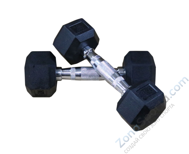 Гантели гексагональные 2 шт. по 45 кг DFC DB001-45 Гантели гексагональные 2 шт. по 45 кг DFC DB001-45