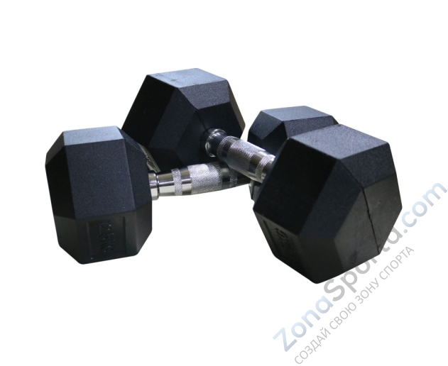 Гантели гексагональные 2 шт. по 8 кг DFC DB001-8 Гантели гексагональные 2 шт. по 8 кг DFC DB001-8