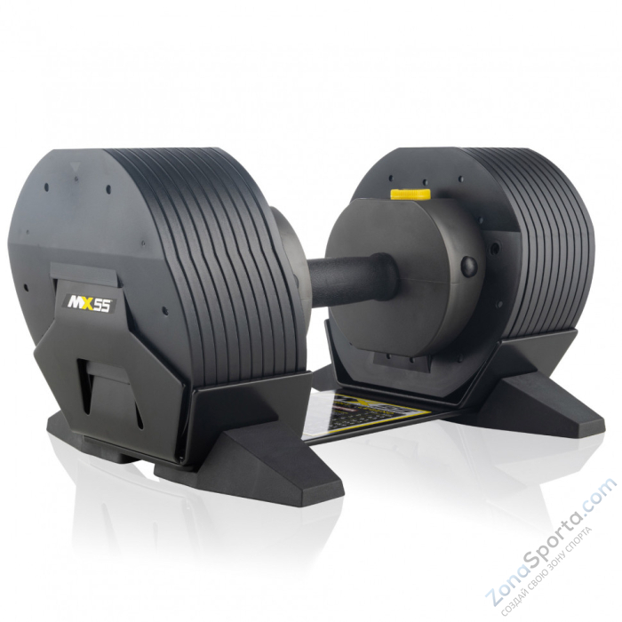 Гантели регулируемые MX Select MX55, вес 4.5-24.9 кг, 2 шт  Гантели регулируемые MX Select MX55, вес 4.5-24.9 кг, 2 шт