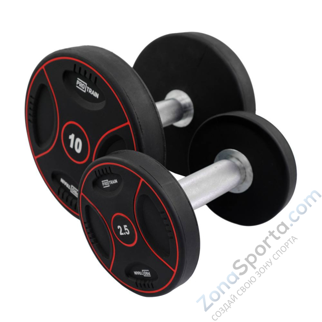 Гантельный ряд 2.5-30 кг Protrain DB3110 Гантельный ряд 2.5-30 кг Protrain DB3110