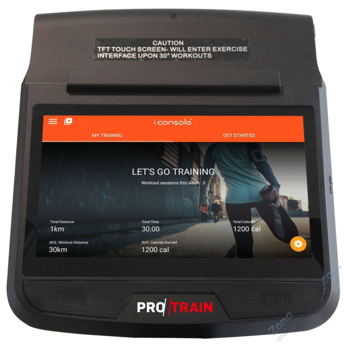 Горизонтальный велотренажер Protrain K9003RW-TFT Горизонтальный велотренажер Protrain K9003RW-TFT