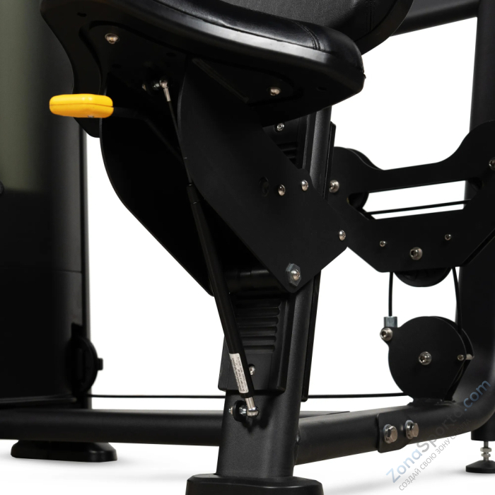 Гребная тяга с упором профессиональный Bronze Gym Blanc 34