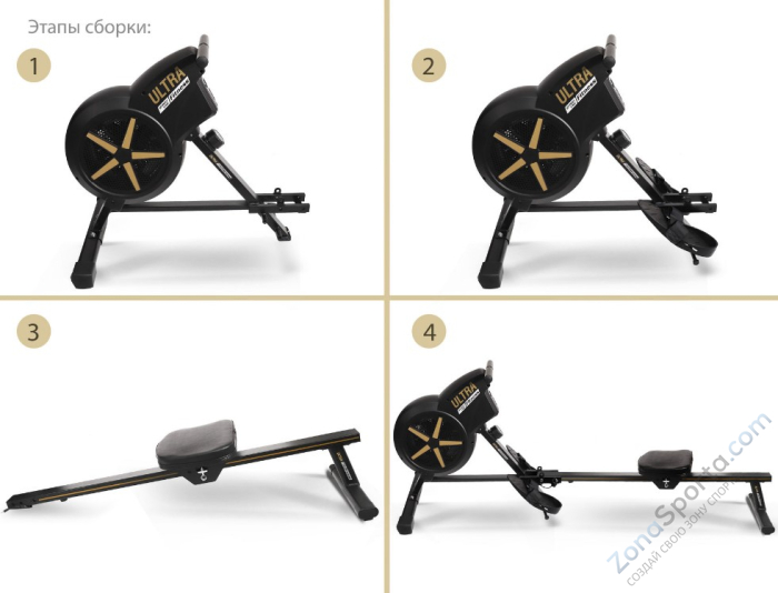 Гребной тренажер Start Line Ultra SLF 8012H