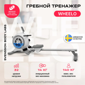 Гребной тренажер домашний Svensson Body Labs Wheelo