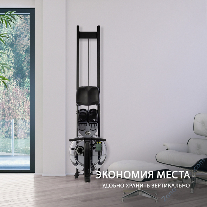 Гребной тренажер Neon Plus - зеленый