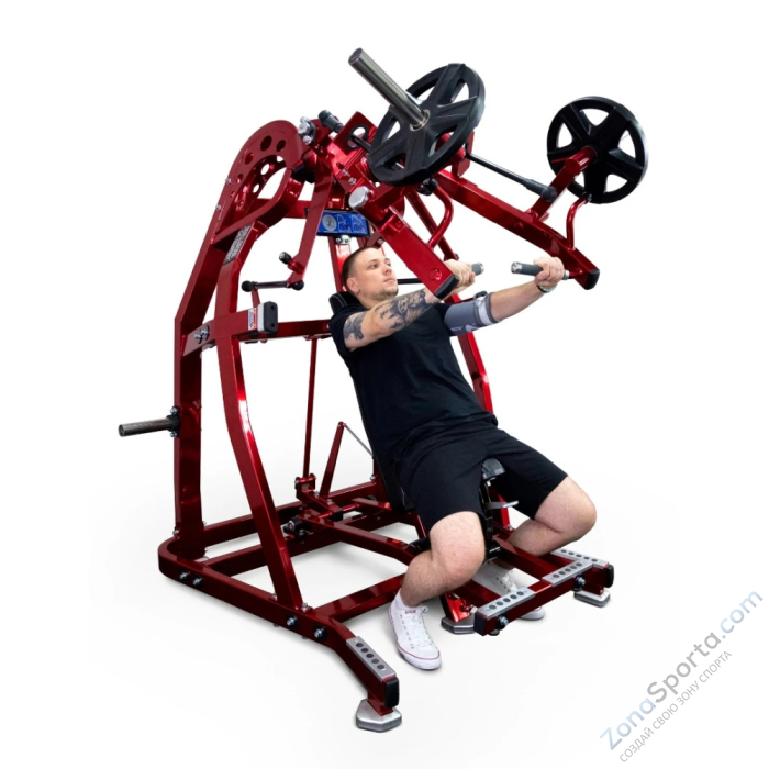 Грудной жим сидя на свободных весах Realleader LD-1001 (HSPro-1001) Грудной жим сидя на свободных весах Realleader LD-1001 (HSPro-1001)