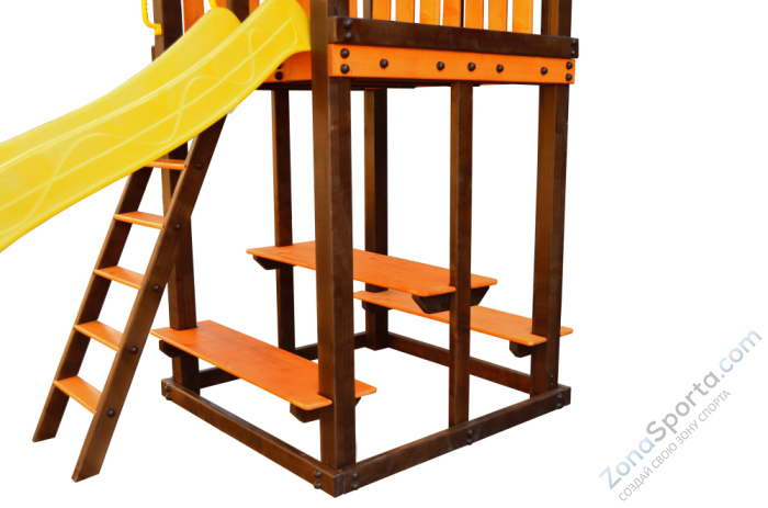 Игровой комплекс Perfetto sport Bari-6 + качели Паутина