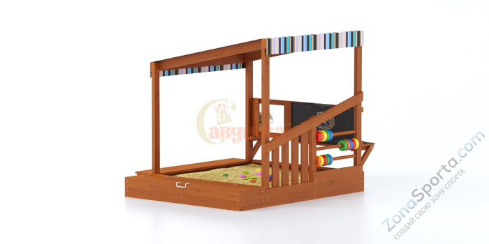 Игровой комплекс Песочный дворик Савушка-2 Игровой комплекс Песочный дворик Савушка-2