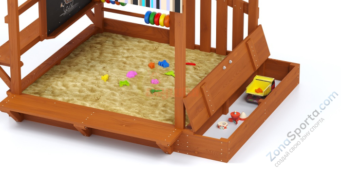 Игровой комплекс Песочный дворик Савушка-2 Игровой комплекс Песочный дворик Савушка-2