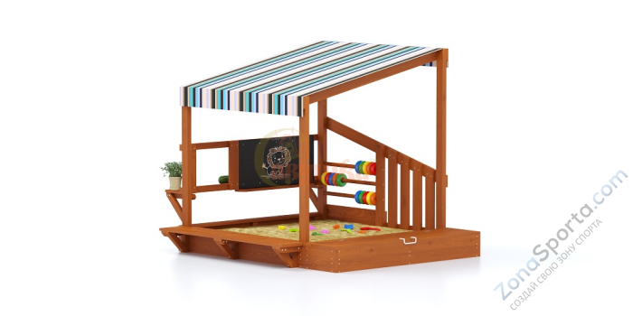 Игровой комплекс Песочный дворик Савушка-2 Игровой комплекс Песочный дворик Савушка-2