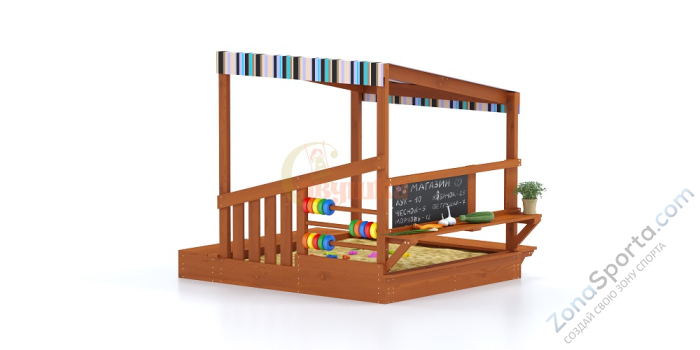 Игровой комплекс Песочный дворик Савушка-2 Игровой комплекс Песочный дворик Савушка-2