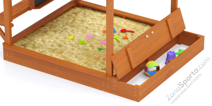 Игровой комплекс Песочный дворик Савушка-1 Игровой комплекс Песочный дворик Савушка-1