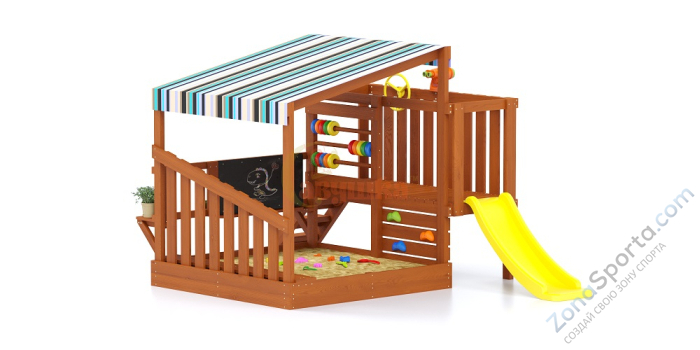 Игровой комплекс Песочный дворик Савушка-3