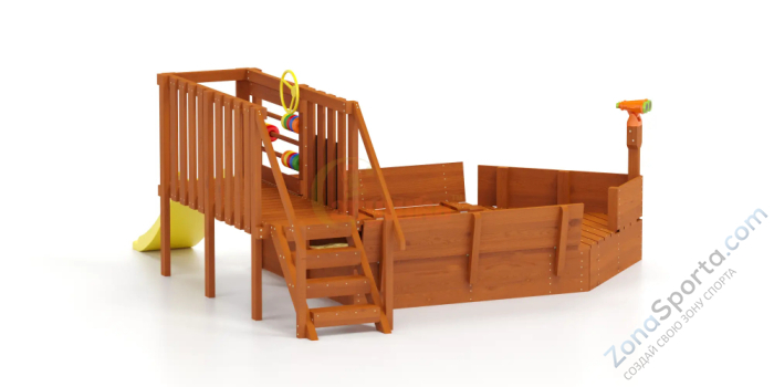 Игровой комплекс Песочный дворик Савушка-4