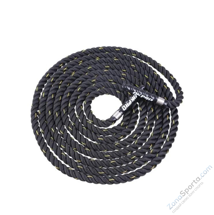 Канат тренировочный 15 м толщина 38 мм телиреновый OKPRO OK1951-15