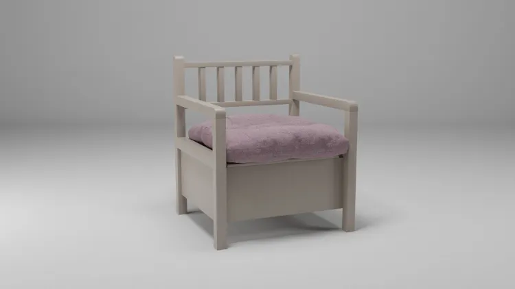 Кресло деревянное мягкое Savushka Type-F