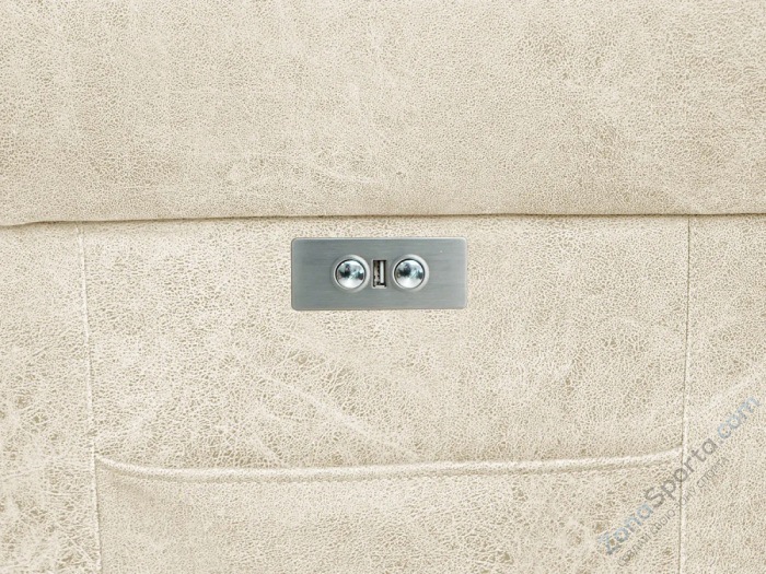 Кресло-реклайнер электрический с подъемом и массажем Fujimo Lounge Up Ваниль