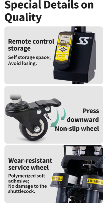 Машина для запуска воланов для бадминтона Siboasi B2300A