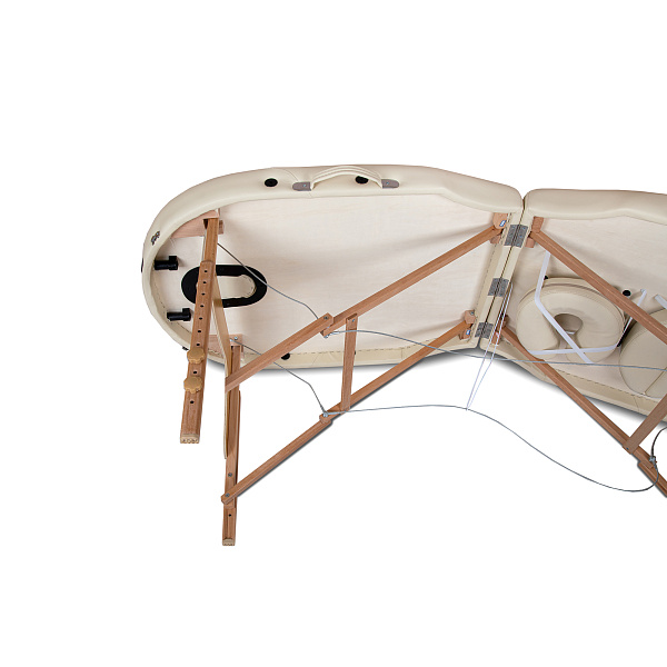 Массажный складной стол Mizomed Premium Oval 2 крем