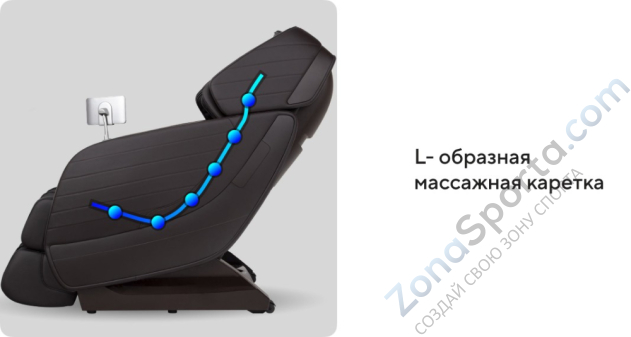 Массажное кресло Ergonova Organic Maxima XL Ivory