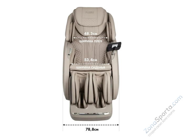 Массажное кресло Fujimo Cyber Atlant 4D+ Имбирь