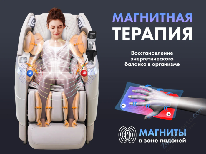 Массажное кресло Fujimo Flexor F500 Grey Массажное кресло Fujimo Flexor F500 Grey