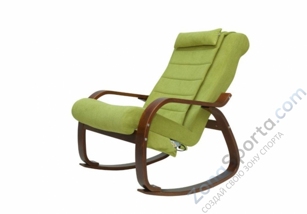 Массажное кресло-качалка для отдыха Ego Relax EG2005 Микрофибра Оливковый