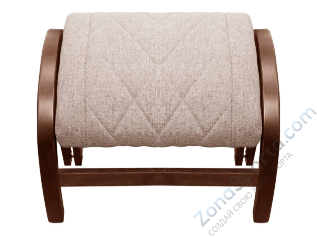 Массажное кресло-качалка EGO Twist Cherry Бежевый с пуфом