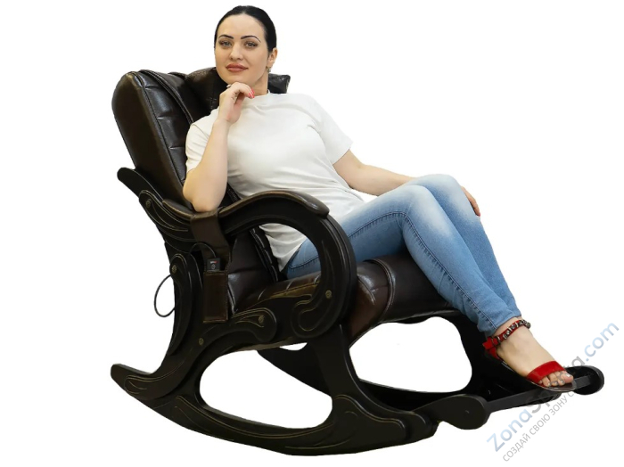 Массажное кресло-качалка Ego Wave Шоколад