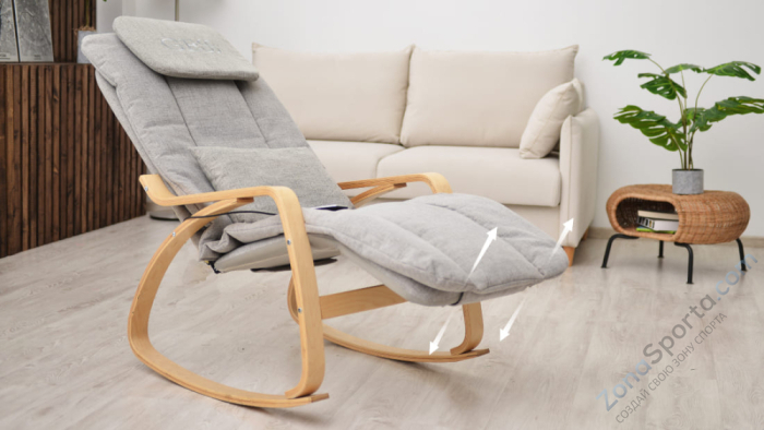 Массажное кресло-качалка Gess 845 Moderno Массажное кресло-качалка Gess 845 Moderno