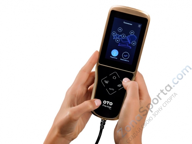 Массажное кресло Oto Prestige ZEN PRO Galaxy Grey