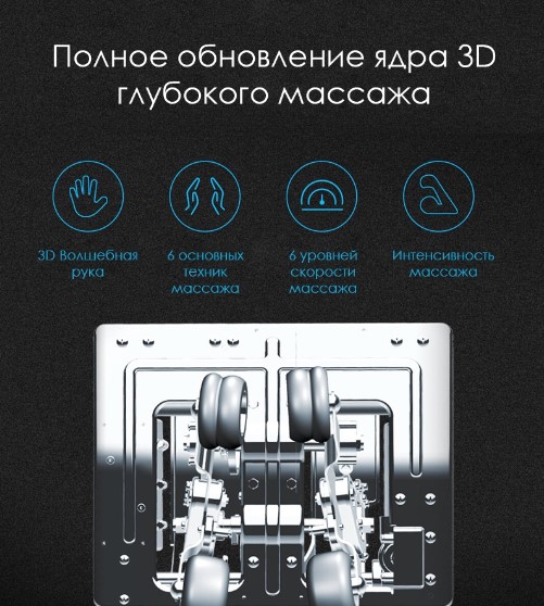 Массажное кресло Xiaomi (RT7708) Crocodile Black