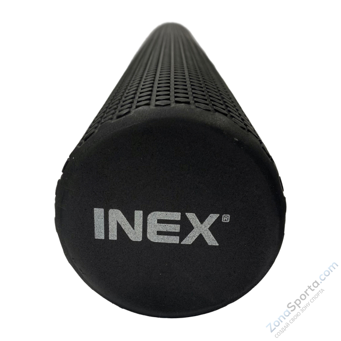 Массажный ролл INEX EVA Foam Roller Фельденкрайз черный