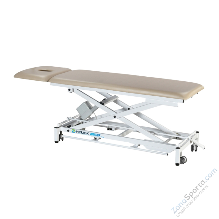 Массажный стол стационарный Гелиокс X122 с электроприводом Массажный стол стационарный Гелиокс X122 с электроприводом