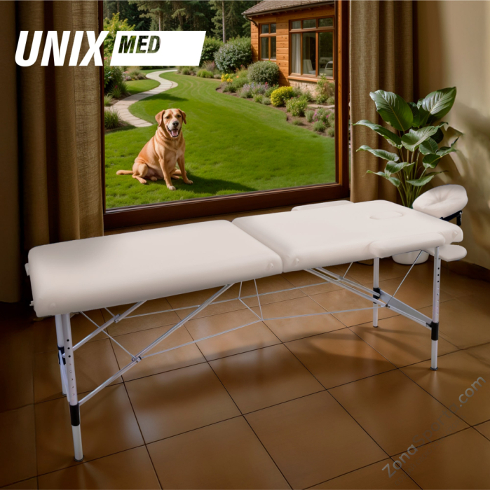 Массажный стол Unix Master 2 Section White Массажный стол Unix Master 2 Section White