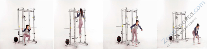 Многофункциональная силовая рама Iron Bull IR-9004