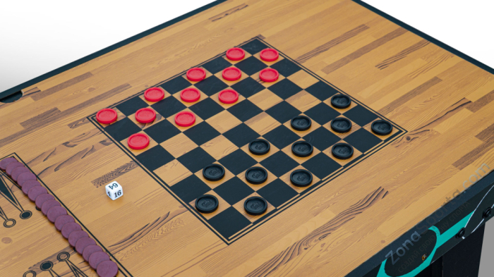 Многофункциональный игровой стол 6 в 1 Heat