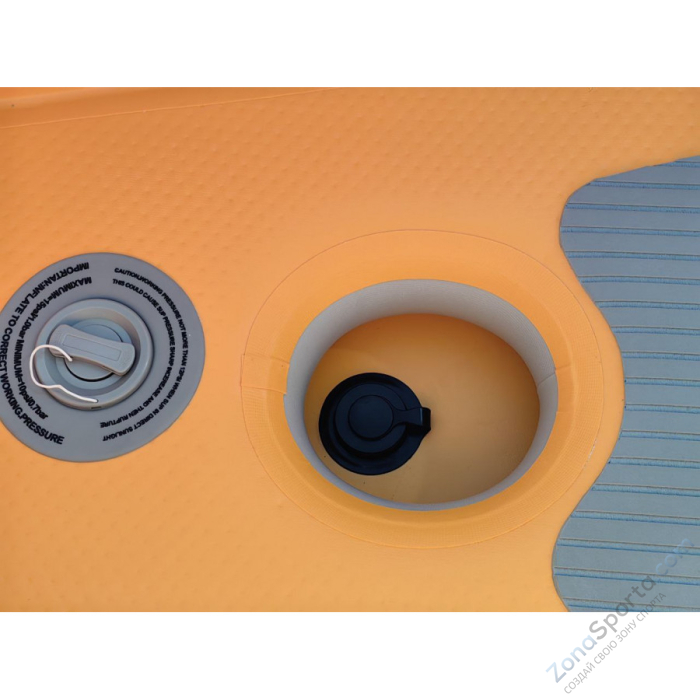 Надувной каяк трехместный Blau See Turtle-3 Премиум