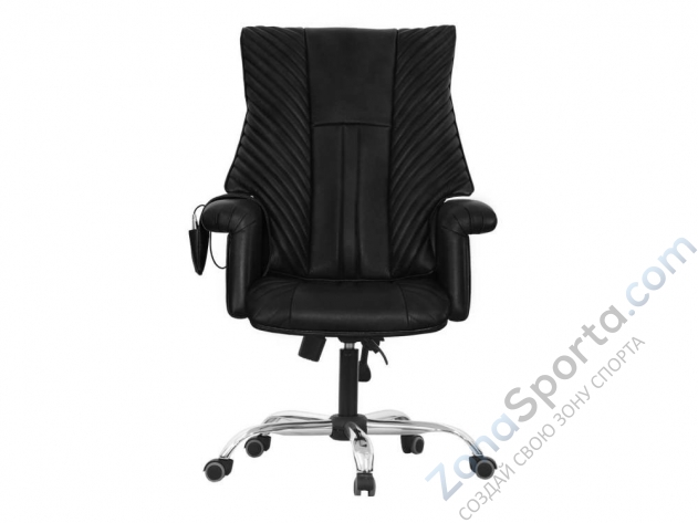 Офисное массажное кресло EGO President EG-1005 LUX Standart Эко-кожа цвет шоколад, антрацит, карамель
