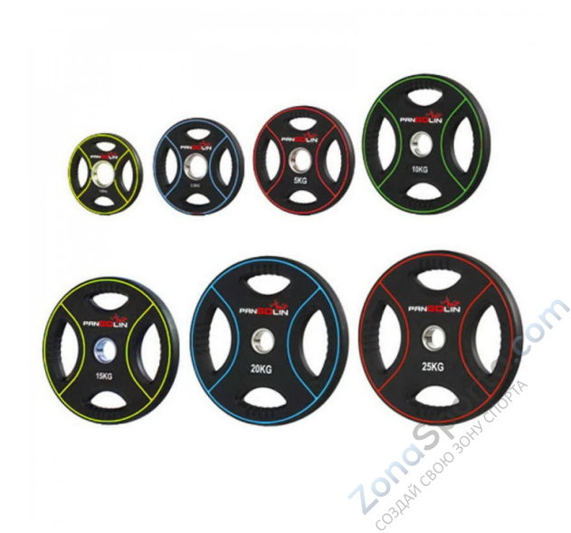 Олимпийский полиуретановый диск Pangolin WP012PU 15 кг